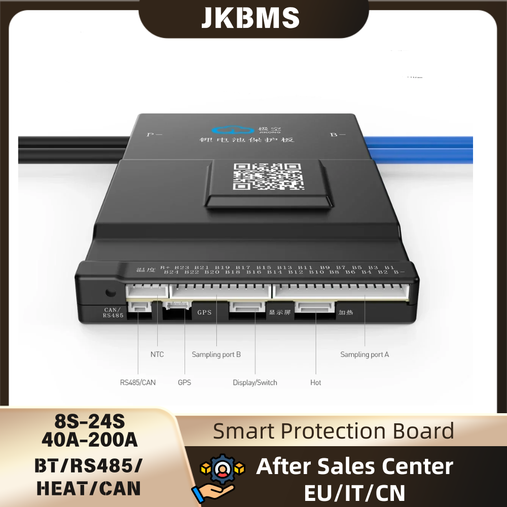 Smart Bms 24S 200A Bluetooth Lifepo4 - JK-BMS Akıllı Bluetooth Aktif Dengeleyici Li-Ion