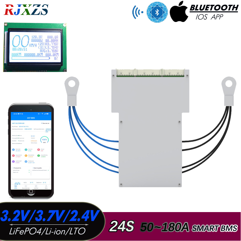 Smart Bms 24S 200A Bluetooth Lifepo4 - 8S - 20S 22S 24S AKILLI