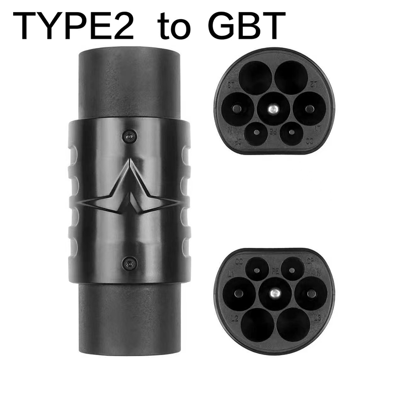 Ev Charger Type 2 22Kw 32A 3 Phase - Tip 2 - GBT Adaptörü 32A