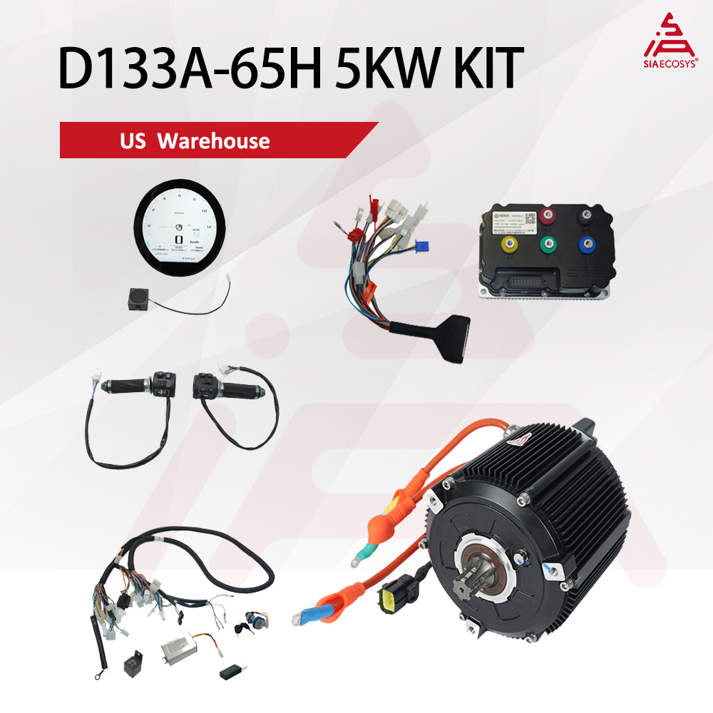 Mid Drive Motor Kit 72V 5000W - SIAECOSYS 5000W Elektrikli Motosiklet Orta Tahrik
