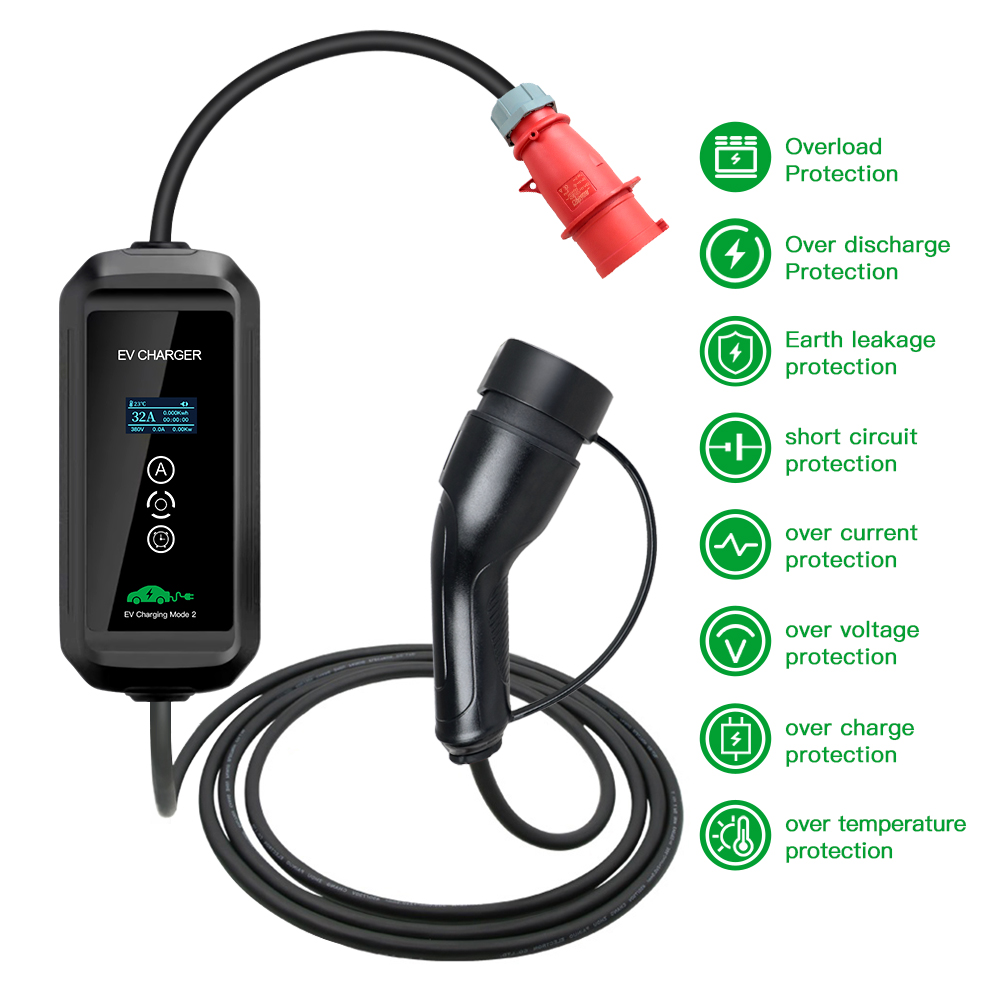 Elektrikli araç şarjı 22kw 3 F - Ev Charger Type 2 22Kw 32A 3 Phase incelemesi ve fiyatı
