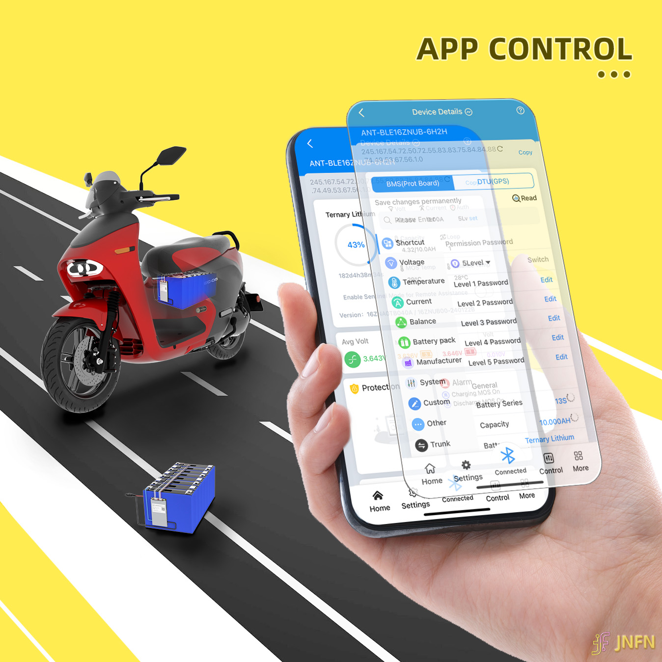 Ant BMS Akıllı 10S - 24S 550A  - Smart Bms 24S 200A Bluetooth Lifepo4 incelemesi ve fiyatı