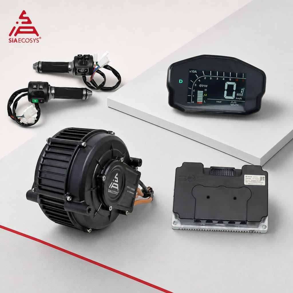 QSMOTOR QS165 V2 5000W 72V 35H - Mid Drive Motor Kit 72V 5000W incelemesi ve fiyatı