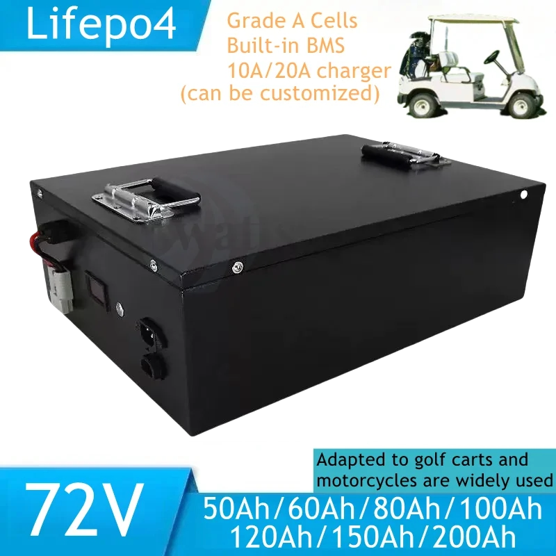 Lifepo4 Pil Paketi 72V, 5000W  - Lifepo4 72V 100Ah Battery Pack Ev incelemesi ve fiyatı