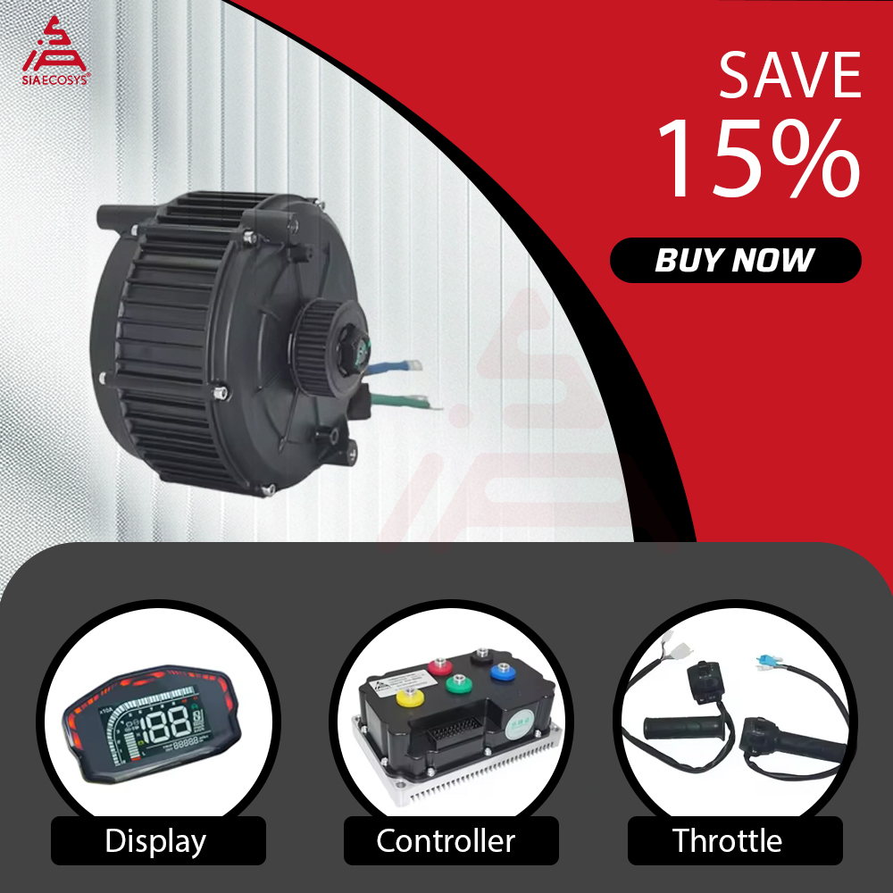 QSMOTOR QS165 V2 5000W 72V IPM - Mid Drive Motor Kit 72V 5000W incelemesi ve fiyatı