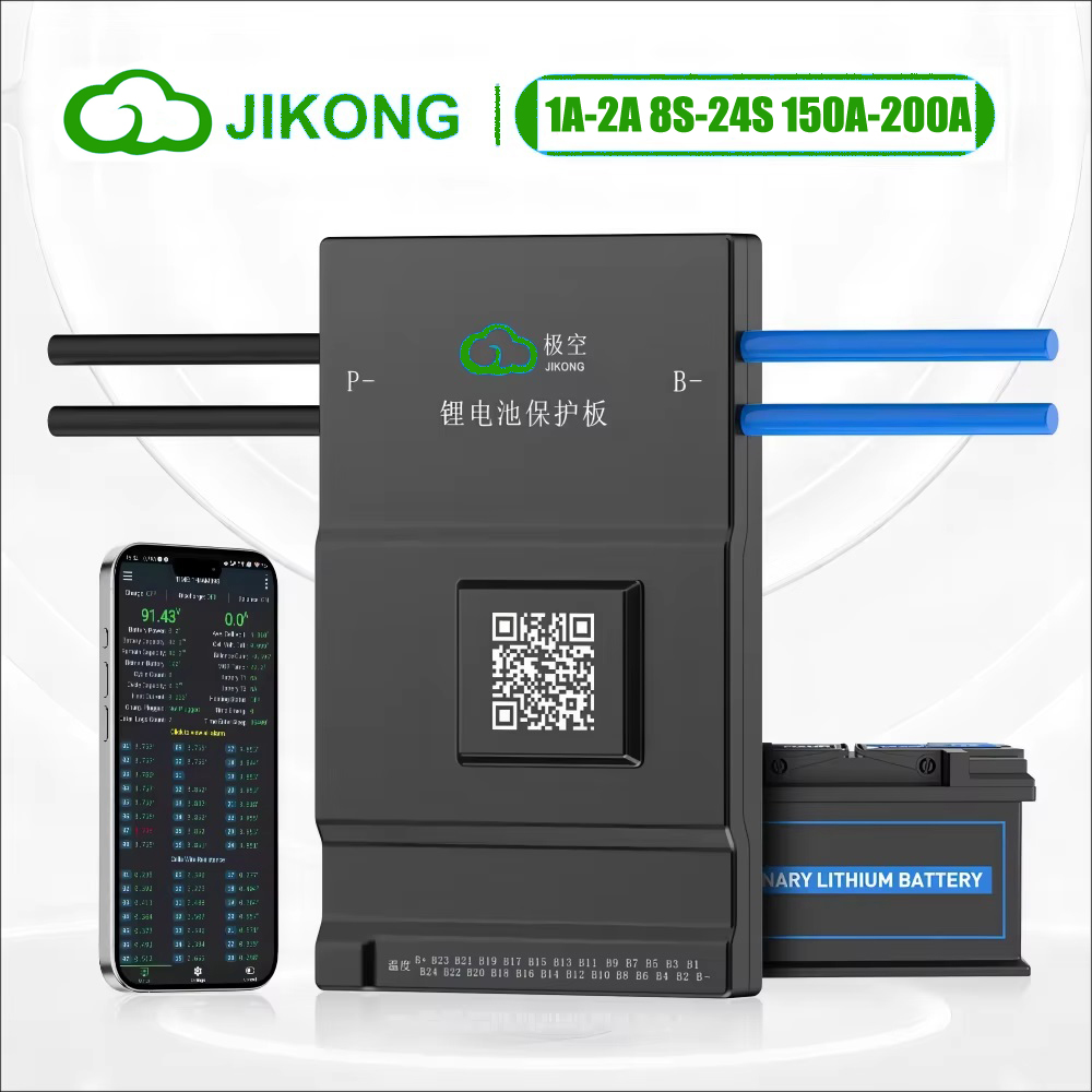 JK BMS Aktif Dengeleyici 150A  - Smart Bms 24S 200A Bluetooth Lifepo4 incelemesi ve fiyatı