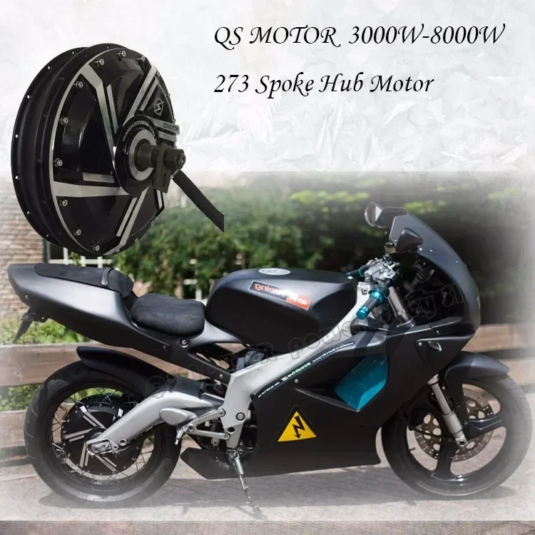 Güçlü QS Motor 8000W 273 50H V - Qs Motor 273 8000W Hub Motor incelemesi ve fiyatı