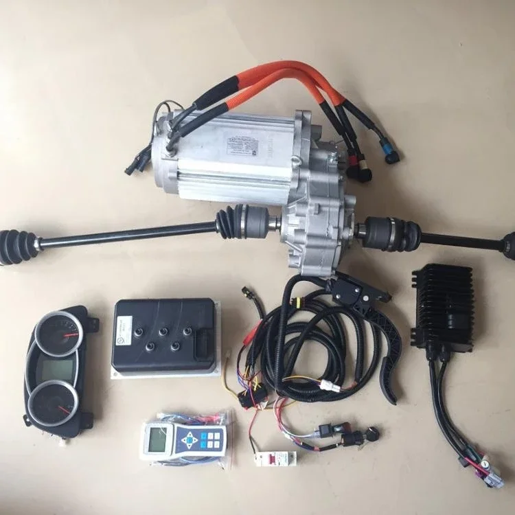 96V 10KW AC Motor EV Araba Tam - Ev Electric Motor Conversion Kit Car incelemesi ve fiyatı