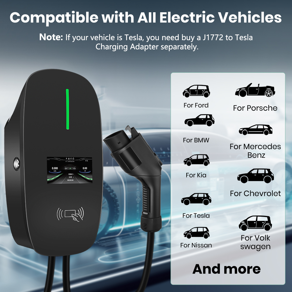 Junsun Seviye 2 EV Şarj Cihazı - J1772 Evse 32A Level 2 Charger incelemesi ve fiyatı