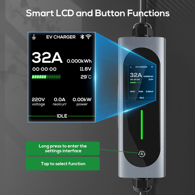 Ovrod Ev Araç Şarj Cihazı 16a  - Type 2 Portable Ev Charger 11Kw Cee incelemesi ve fiyatı