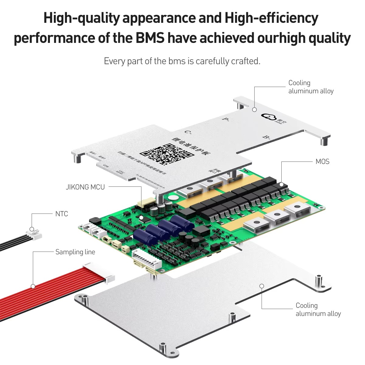 JIKONG JK-B2A24S30P Akıllı BMS - Smart Bms 24S 200A Bluetooth Lifepo4 incelemesi ve fiyatı