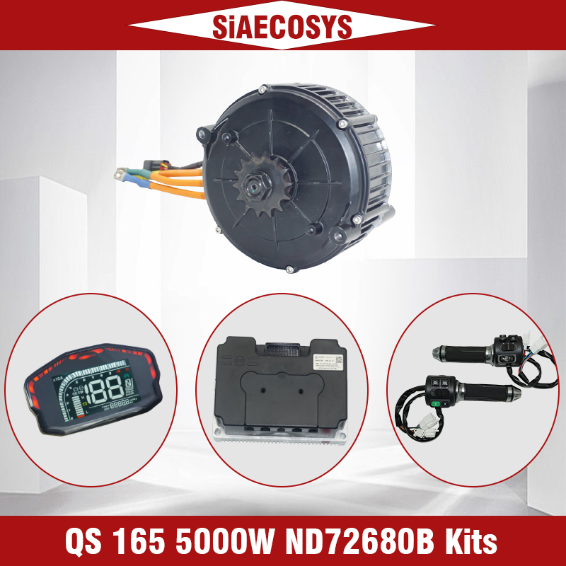 QS MOTOR QS165 V2 5000W 72V 35 - Mid Drive Motor Kit 72V 5000W incelemesi ve fiyatı