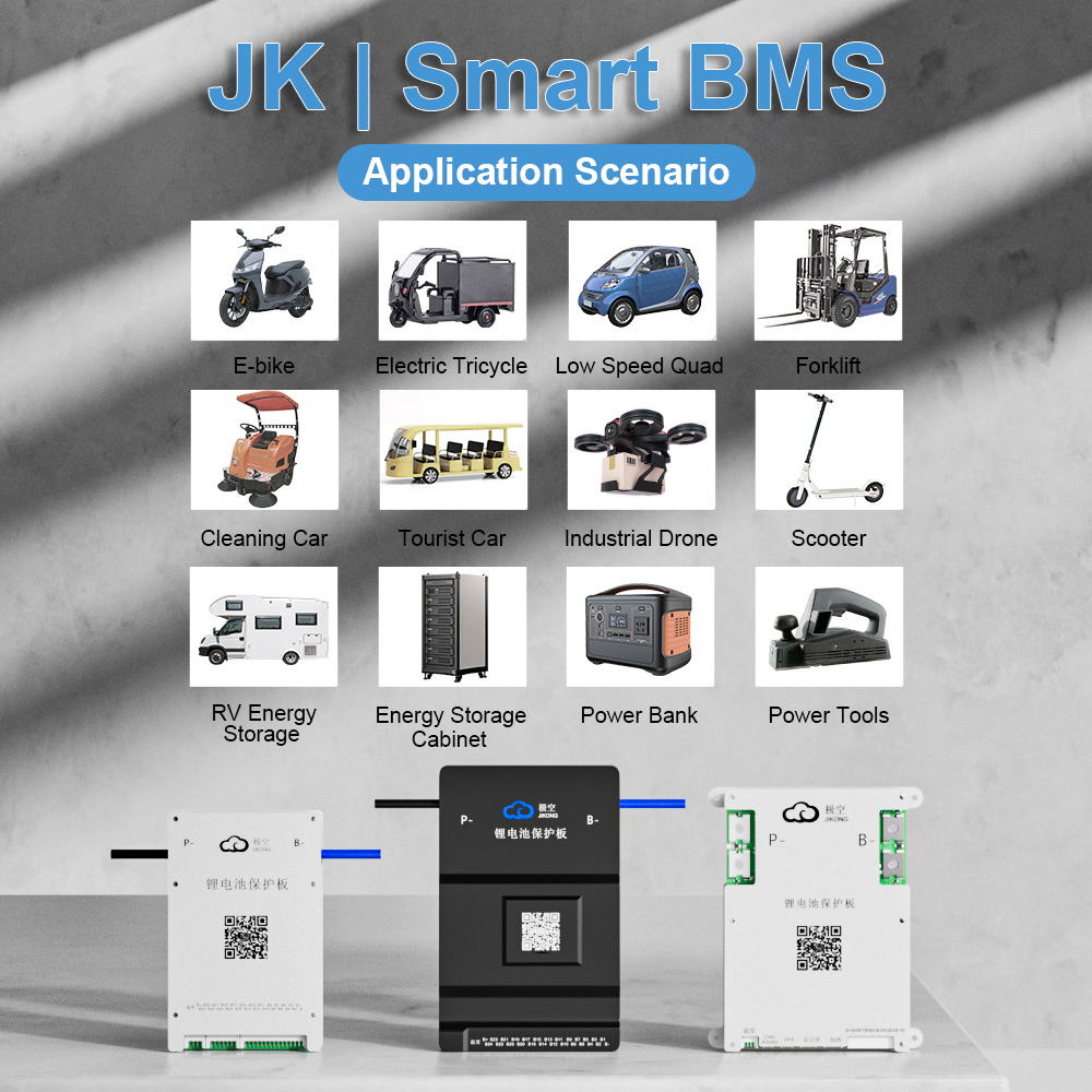 JK Smart BMS 4S-24S LiFePo4 Li - Smart Bms 24S 200A Bluetooth Lifepo4 incelemesi ve fiyatı