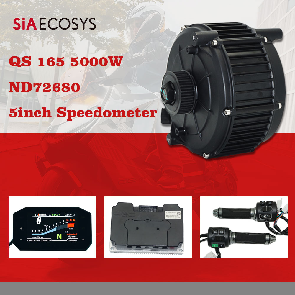 SiAECOSYS QS165 5000W 72V 35H  - Mid Drive Motor Kit 72V 5000W incelemesi ve fiyatı