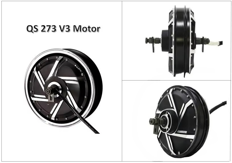 Elektrikli Motosiklet Motor Ki - Qs Motor 273 8000W Hub Motor incelemesi ve fiyatı